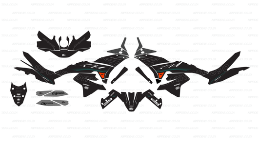 KTM 790-890 ADVENTURE "lock" DECAL KIT