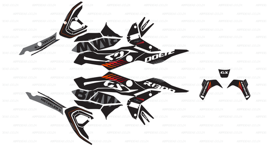 BMW R1300 GS "SPLIT" DECAL KIT