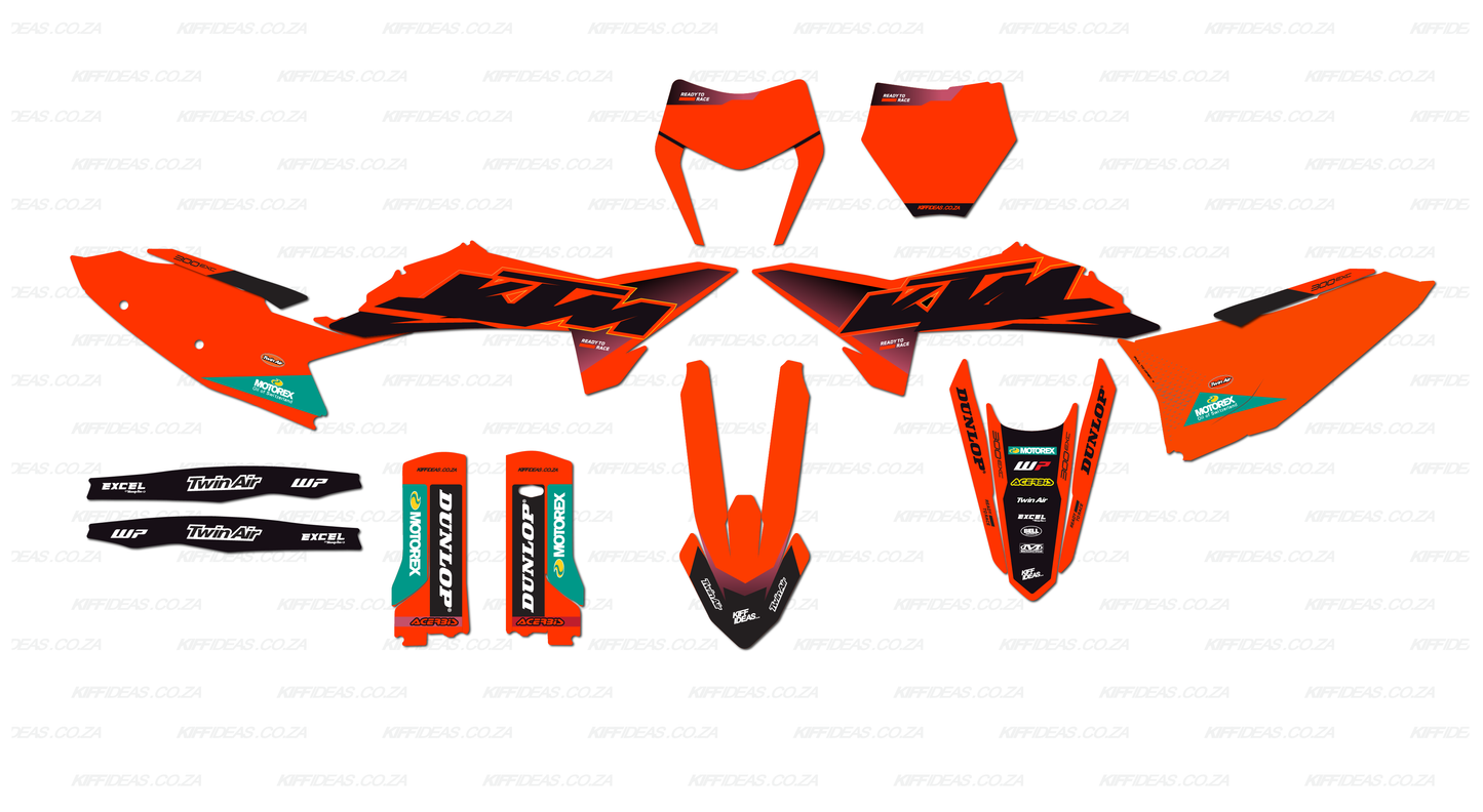 KTM "PURP" GRAPHICS KIT