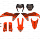 KTM "FASTY" GRAPHICS KIT