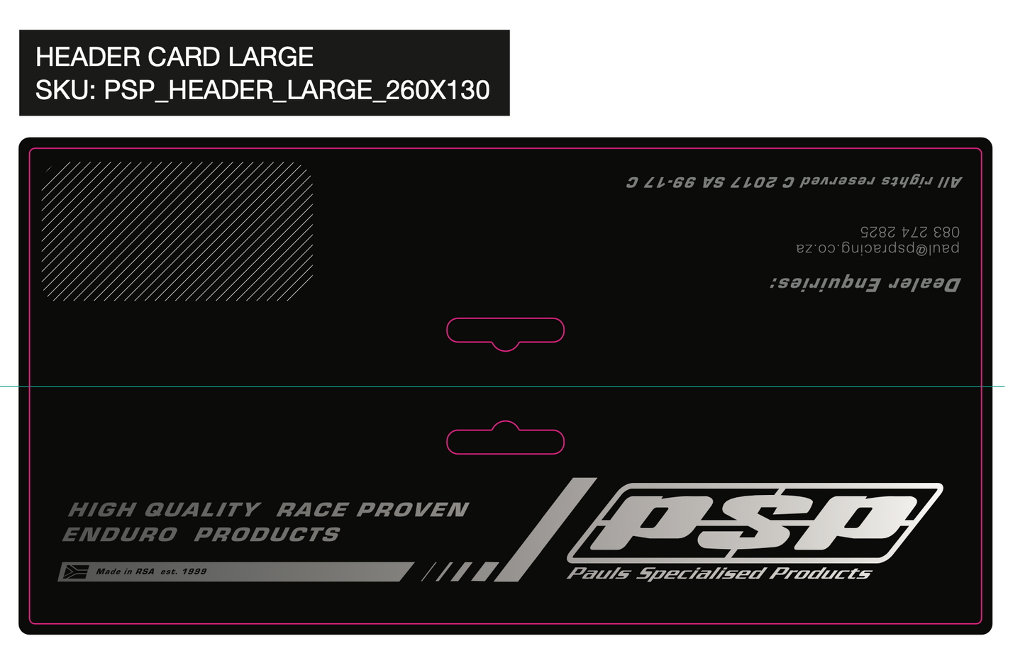 PSP HEADER CARD LARGE