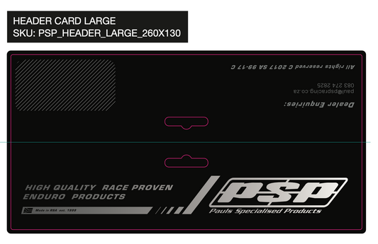 PSP HEADER CARD LARGE