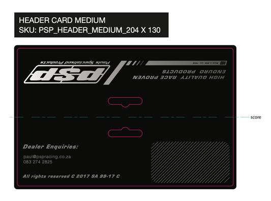 PSP HEADER CARD MEDIUM